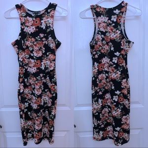 Iris Bodycon Floral Dress